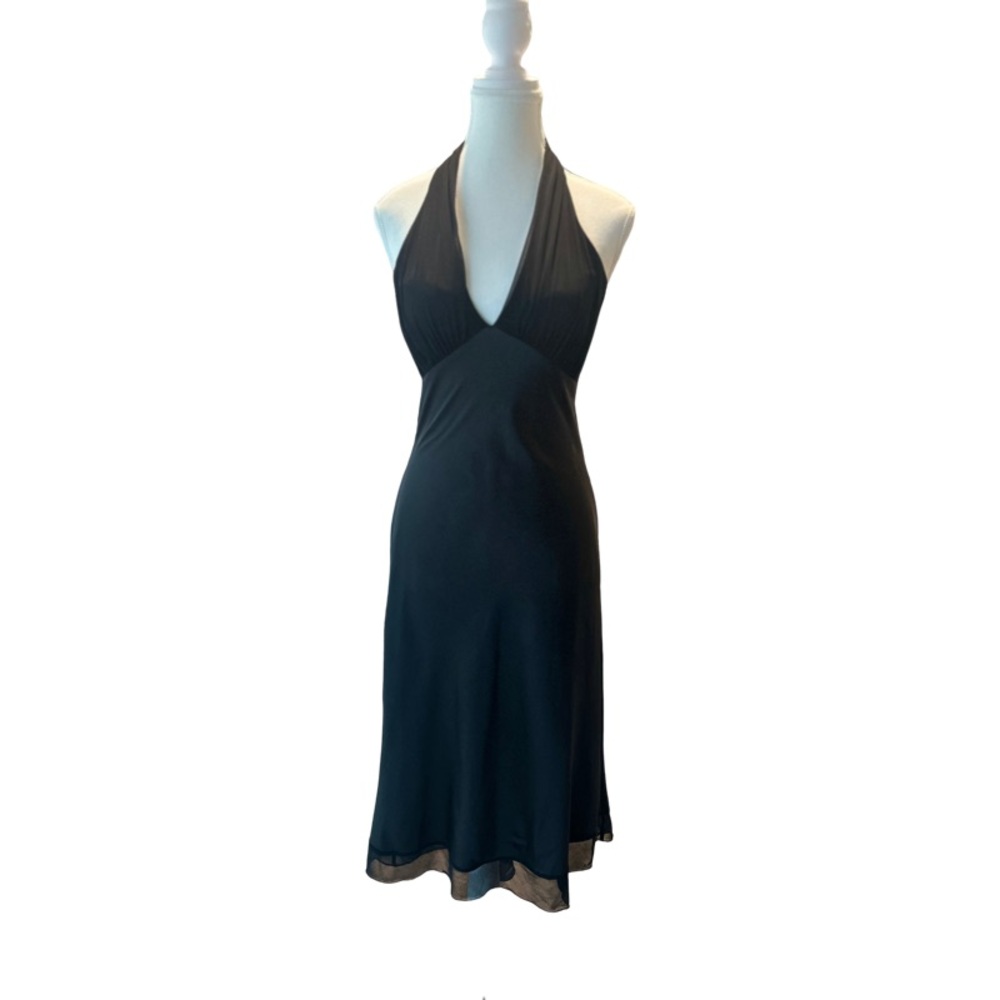 EUC Semi formal black Le Chateau dress